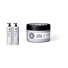 Maria Nila Sheer Silver Trio Big Size, 1000+1000+250ml