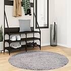 vidaXL Matta långluggad modern blå Ø 120 cm 375333