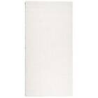 vidaXL Matta långluggad modern gräddvit 100x200 cm 375232