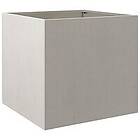 vidaXL Odlingslåda silver 42x40x39 cm rostfritt stål 841555