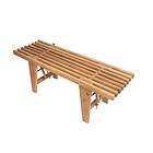 Hillerstorp Ecobench bänk Oljad ek 120 cm