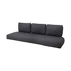 Cane-Line Nest dynset Dark grey Till 3-sitssoffa