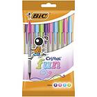 BIC Cristal Fun Kulspetspenna 10-pack