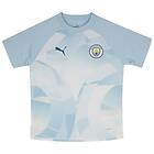 Puma Manchester City 23/24 Prematch Junior Short Sleeve T-shirt Blå 7-8 Years