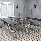 Baltic Garden Picknickbord Stabil 504101-0