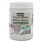 Pebeo Gesso white 225ml – vit gesso för grundmålning grundering