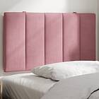 vidaXL Dyna till huvudgavel rosa 80 cm sammet 374648