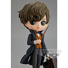 Fantastic Beasts Newt Scamander Version A Q Posket figur 14cm