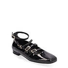 Alohas Luke Onix Black Leather Ballet Flats (Dam)