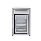 Myoutdoorkitchen Nordic Line Free-standing refrigerator (Stainless)