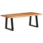 vidaXL Soffbord 110x55x40 cm massivt akaciaträ 374951