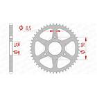 Afam 146100 Rear Sprocket Silver 48t