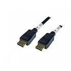Deltaco 8K 2,1 DisplayPort Kabel 0,5 m