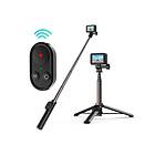 Telesin Selfie stick for smartphones and sport cameras with BT remote controller