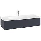 Villeroy & Boch V&B Antao Servantskap med 1 skuff 118,8x49,3x25,6 cm, u/lys, Blå