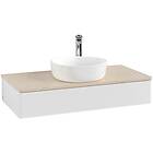 Villeroy & Boch V&B Antao Servantskap med 1 skuff 100x50x19 cm, u/lys, Hvit Blan