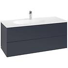 Villeroy & Boch V&B Antao Servantskap med 2 skuffer 118,8x49,2x50,4 cm, u/lys, B