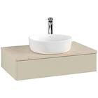 Villeroy & Boch V&B Antao Servantskap med 1 skuff 80x50x19 cm, u/lys, Grå Matt/C