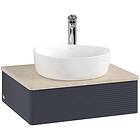 Villeroy & Boch V&B Antao Servantskap med 1 skuff 60x50x19 cm, u/lys, Blå Matt/C