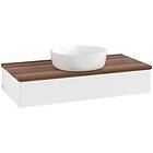 Villeroy & Boch V&B Antao Servantskap med 1 skuff 100x50x19 cm, u/lys, Hvit Matt