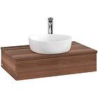 Villeroy & Boch V&B Antao Servantskap med 1 skuff 80x50x19 cm, u/lys, Valnøtt