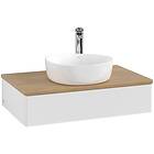 Villeroy & Boch V&B Antao Servantskap med 1 skuff 80x50x19 cm, u/lys, Hvit Blank
