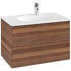 Villeroy & Boch V&B Antao Servantskap med 2 skuffer 78,8x49,6x50,4 cm, u/lys, Va