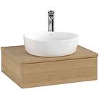 Villeroy & Boch V&B Antao Servantskap med 1 skuff 60x50x19 cm, u/lys, Eik