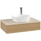 Villeroy & Boch V&B Antao Servantskap med 1 skuff 80x50x19 cm, u/lys, Eik/Crème
