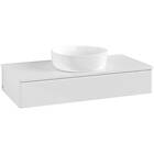 Villeroy & Boch V&B Antao Servantskap med 1 skuff 100x50x19 cm, u/lys, Hvit Høyg