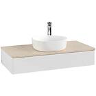 Villeroy & Boch V&B Antao Servantskap med 1 skuff 100x50x19 cm, u/lys, Hvit Blan