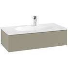 Villeroy & Boch V&B Antao Servantskap med 1 skuff 98,8x49,3x25,6 cm, u/lys, Stei