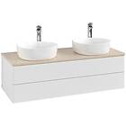Villeroy & Boch V&B Antao Servantskap med 2 skuffer 120x50x36 cm, u/lys, Hvit Bl