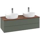 Villeroy & Boch V&B Antao Servantskap med 2 skuffer 120x50x36 cm, u/lys, Grønn M