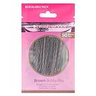 Brushworks Brown Bobby Pins 50 st