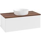 Villeroy & Boch V&B Antao Servantskap med 1 skuff 100x50x36 cm, u/lys, Hvit Matt