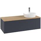 Villeroy & Boch V&B Antao Servantskap med 1 skuff 120x50x36 cm, u/lys, Blå Matt/