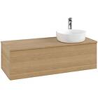 Villeroy & Boch V&B Antao Servantskap med 1 skuff 120x50x36 cm, u/lys, Eik