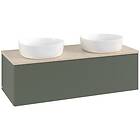 Villeroy & Boch V&B Antao Servantskap med 1 skuff 120x50x36 cm, u/lys, Grønn Mat