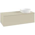 Villeroy & Boch V&B Antao Servantskap med 1 skuff 120x50x36 cm, u/lys, Grå Matt