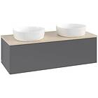 Villeroy & Boch V&B Antao Servantskap med 1 skuff 120x50x36 cm, u/lys, Antrasitt