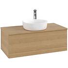 Villeroy & Boch V&B Antao Servantskap med 1 skuff 100x50x36 cm, u/lys, Eik