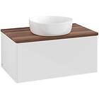 Villeroy & Boch V&B Antao Servantskap med 1 skuff 80x50x36 cm, u/lys, Hvit Blank