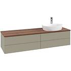 Villeroy & Boch V&B Antao Servantskap med 4 skuffer 160x50x36 cm, u/lys, Steingr