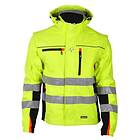 Bekken Strøm BS Bergset Softshelljakke HiVis kl.2 Unisex