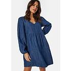 Vila Virowie L/S V-Neck Denim Dress