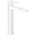 Hansgrohe engreppsblandare 204mm pip 1 hål t/h m/push-open vit