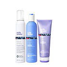 milk_shake Silver Shine Shampoo 300ml Conditioner 250 Whipped Cream 200