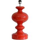 Signature bordslampa glossy red