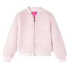 vidaXL Jacka för barn konstpäls rosa 92 14249